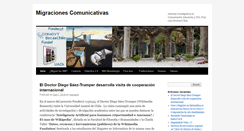 Desktop Screenshot of migracionescomunicativas.cl